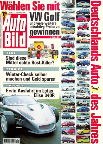 Deckblatt Auto Bild (50/1998)